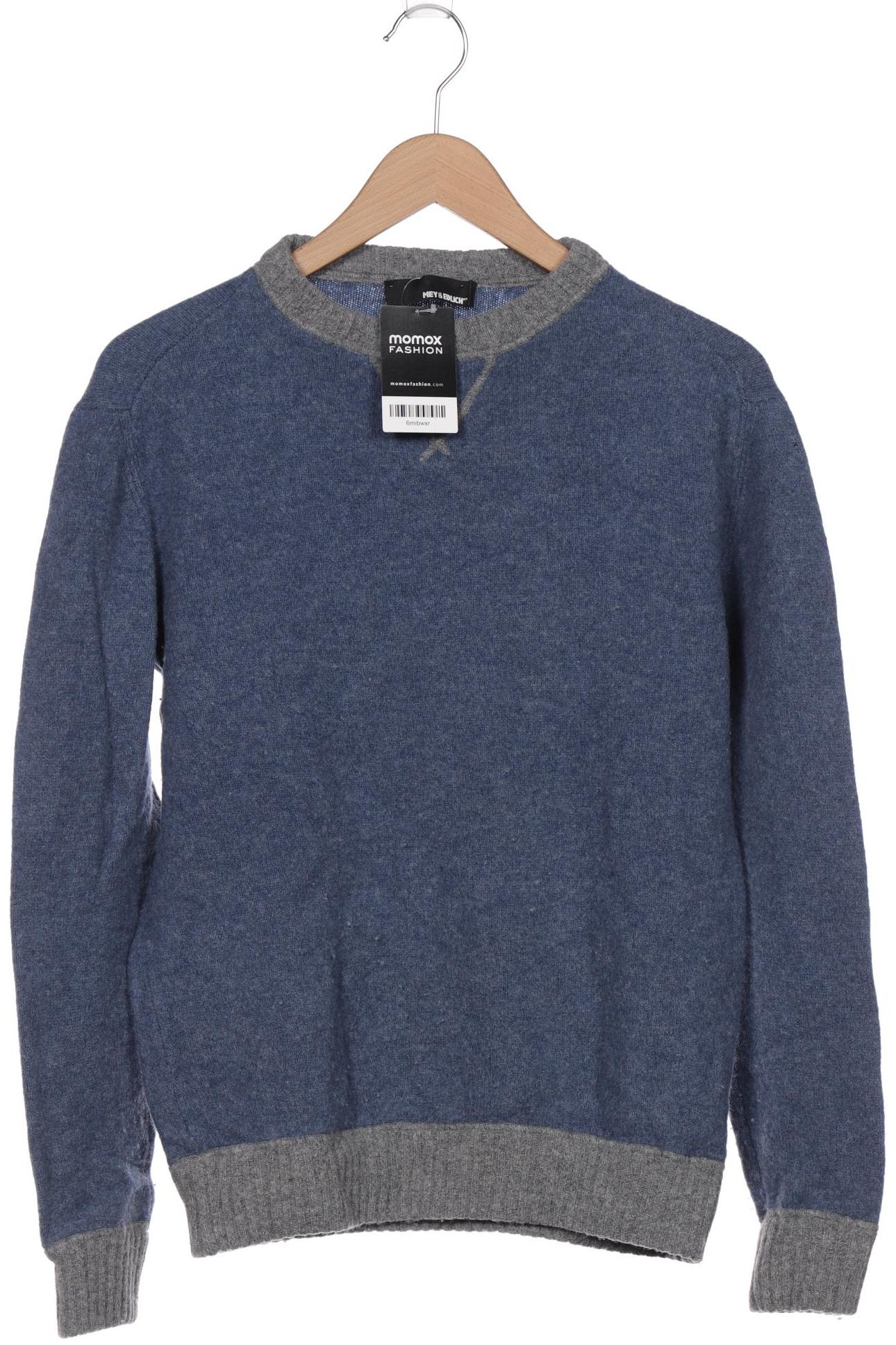 MeyEdlich Herren Pullover, blau, Gr. 48 von MeyEdlich