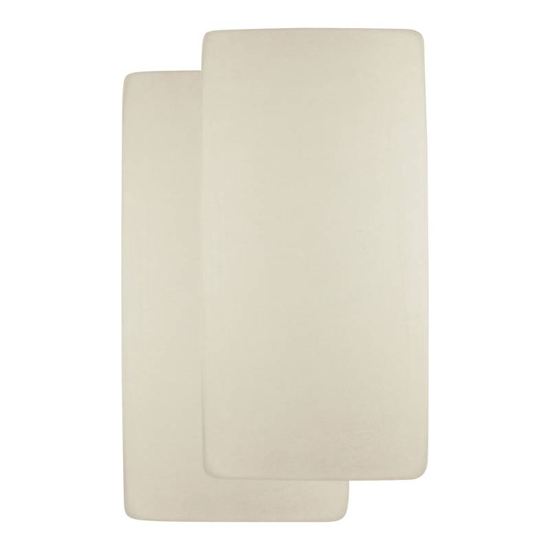 Meyco Baby 2er-Pack Jersey-Spannbetttücher 50x90 cm von Meyco Baby