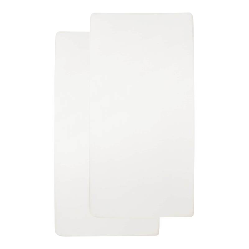 Meyco Baby 2er-Pack Jersey-Spannbetttücher 50x90 cm von Meyco Baby