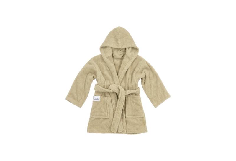 Meyco Baby Babybademantel Sand, Baumwolle, Seil/Bändchen, 86/92 von Meyco Baby