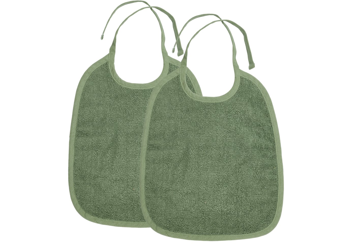 Meyco Baby Lätzchen Forest Green, (2-St), 25x34cm - 2-Pack von Meyco Baby