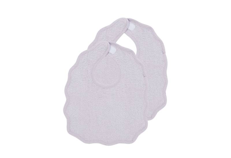 Meyco Baby Lätzchen Soft Lavender, (2-St), 25x34cm - 2-Pack von Meyco Baby