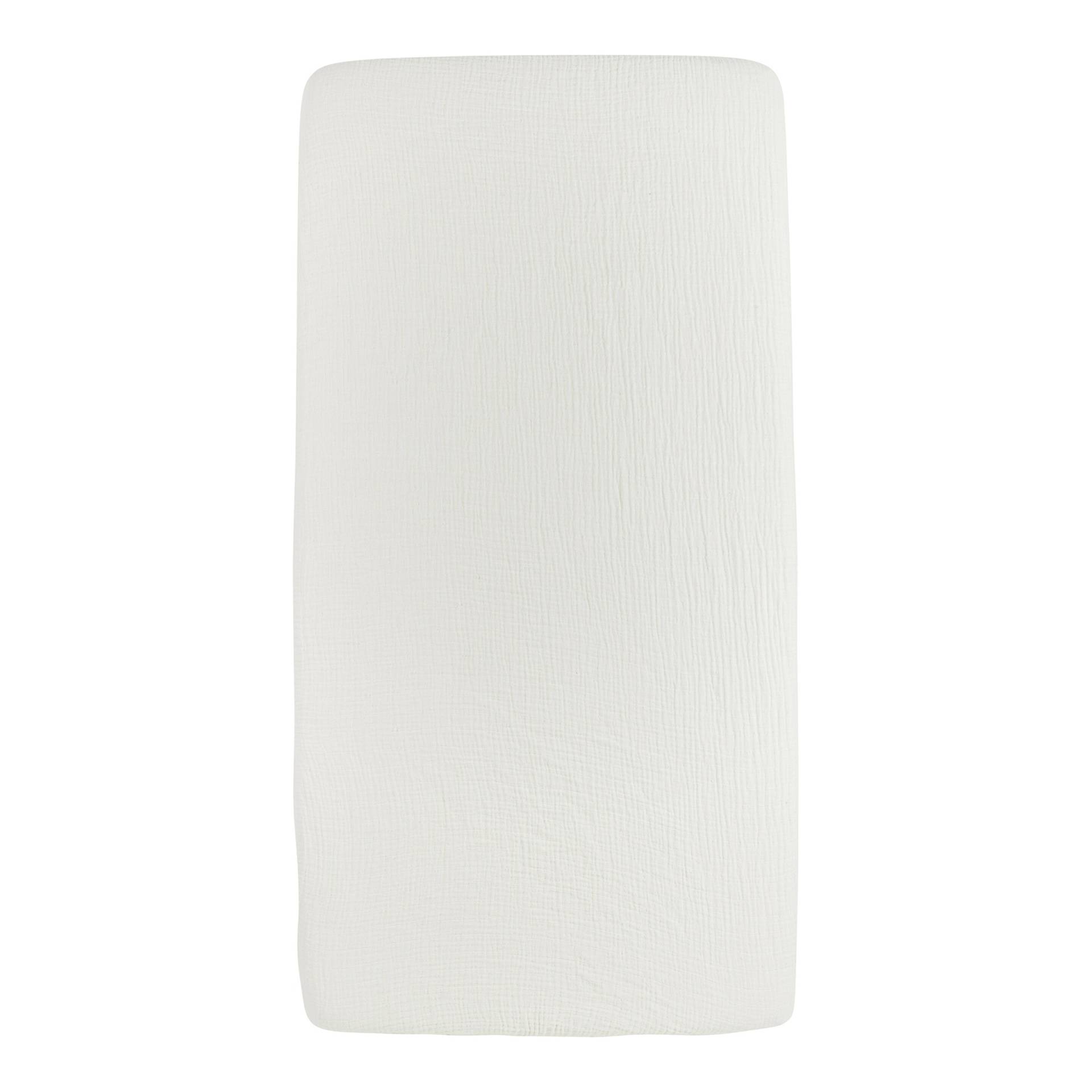 Meyco Baby Musselin-Spannbetttuch 40x80 - 40x90 cm von Meyco Baby