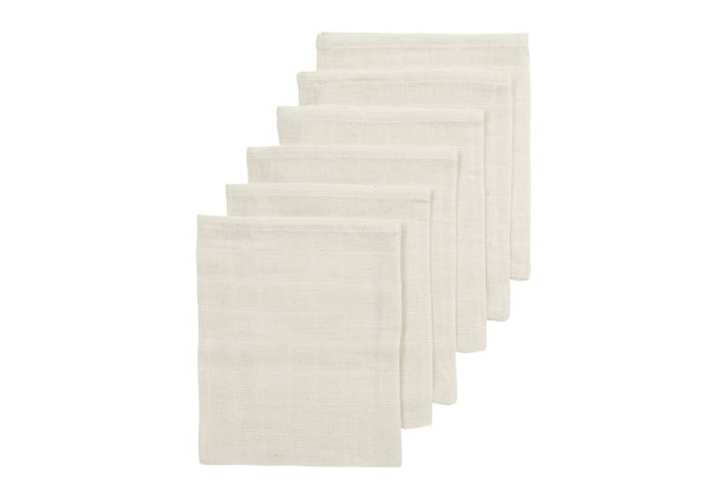 Meyco Baby Stoffwindeln Nature, 20x17cm - 6-Pack von Meyco Baby
