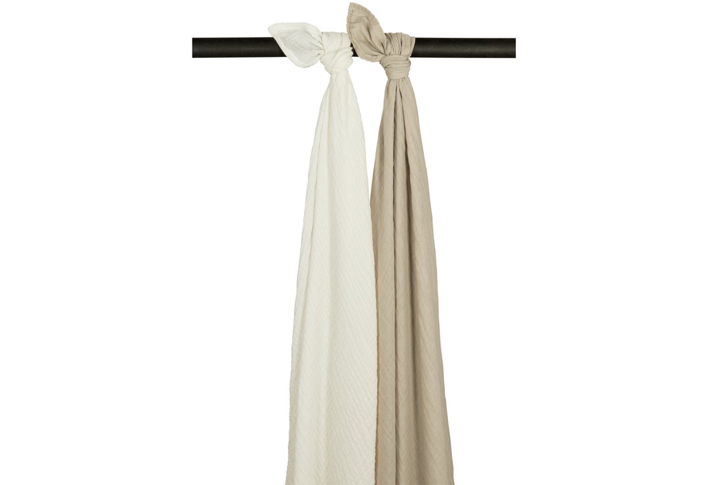 Meyco Baby Stoffwindeln Offwhite/Sand (2-St), 120x120cm - 2-Pack von Meyco Baby