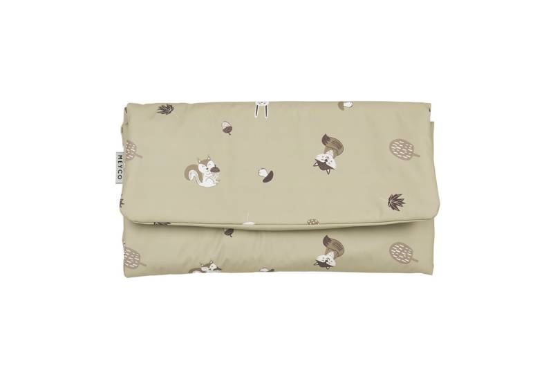 Meyco Baby Wickeltasche Forest Animals Sand (1-tlg), One size von Meyco Baby