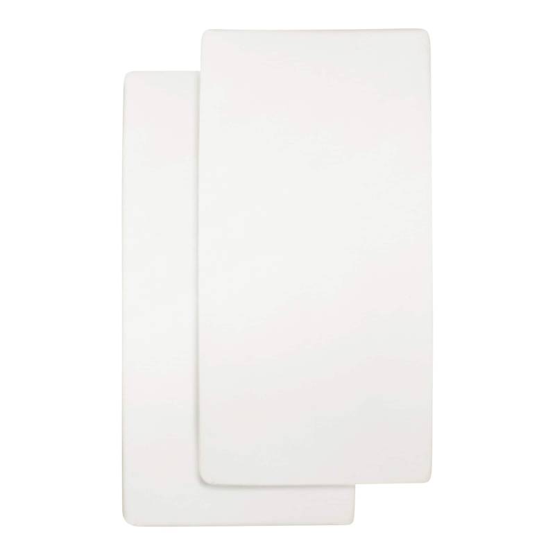 Meyco Baby 2er-Pack Jersey-Spannbetttücher 40x80 - 40x90cm von Meyco Baby