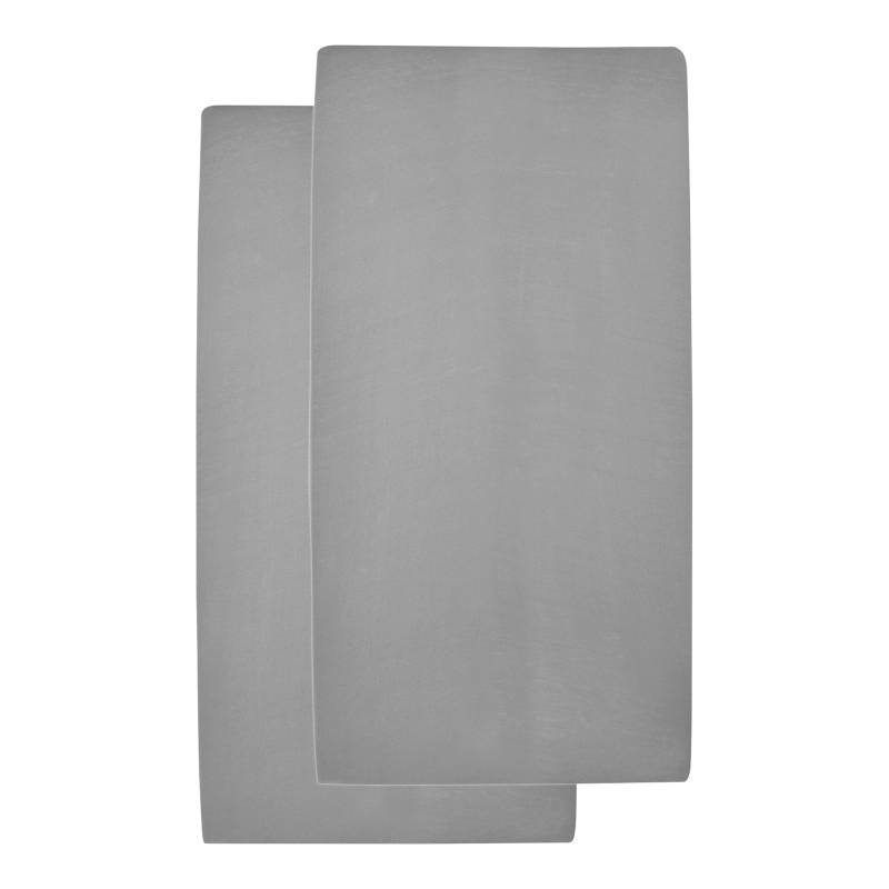 Meyco Baby 2er-Pack Jersey-Spannbetttücher 70x140 - 70x150 cm von Meyco Baby