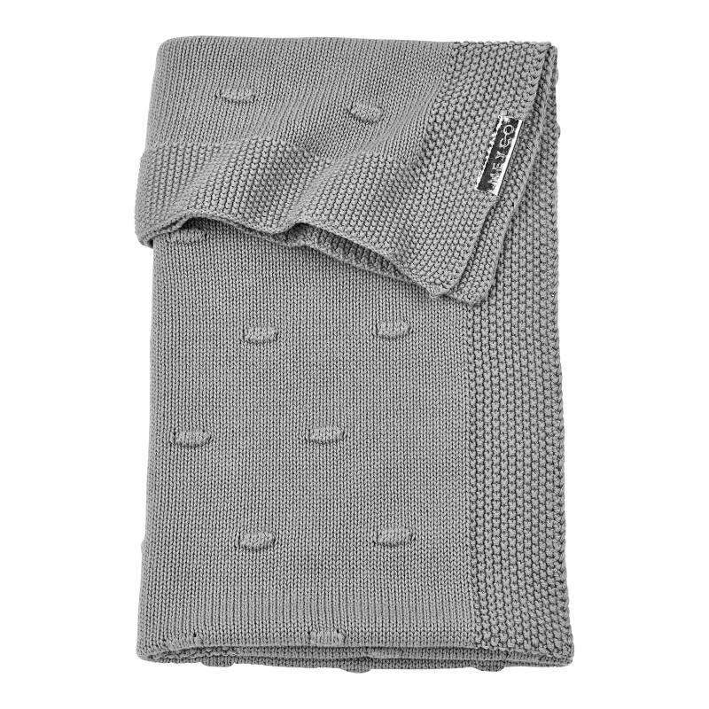 Meyco Baby Babydecke Knots gestrickt 75x100 cm 1.0 TOG von Meyco Baby