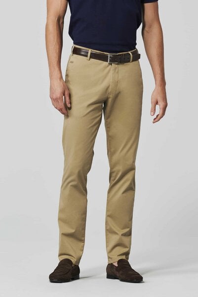 MEYER Baumwolle-Seide-Super-Stretch Chino von Meyer