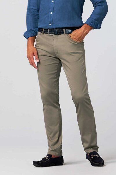MEYER Mikrostruktur Baumwoll Chino von Meyer
