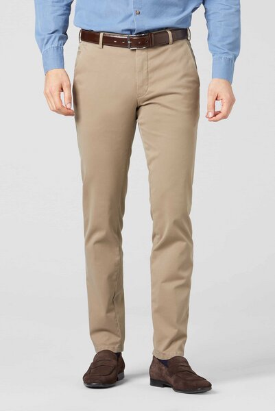 MEYER Pimacotton Super Stretch Satin Chino von Meyer