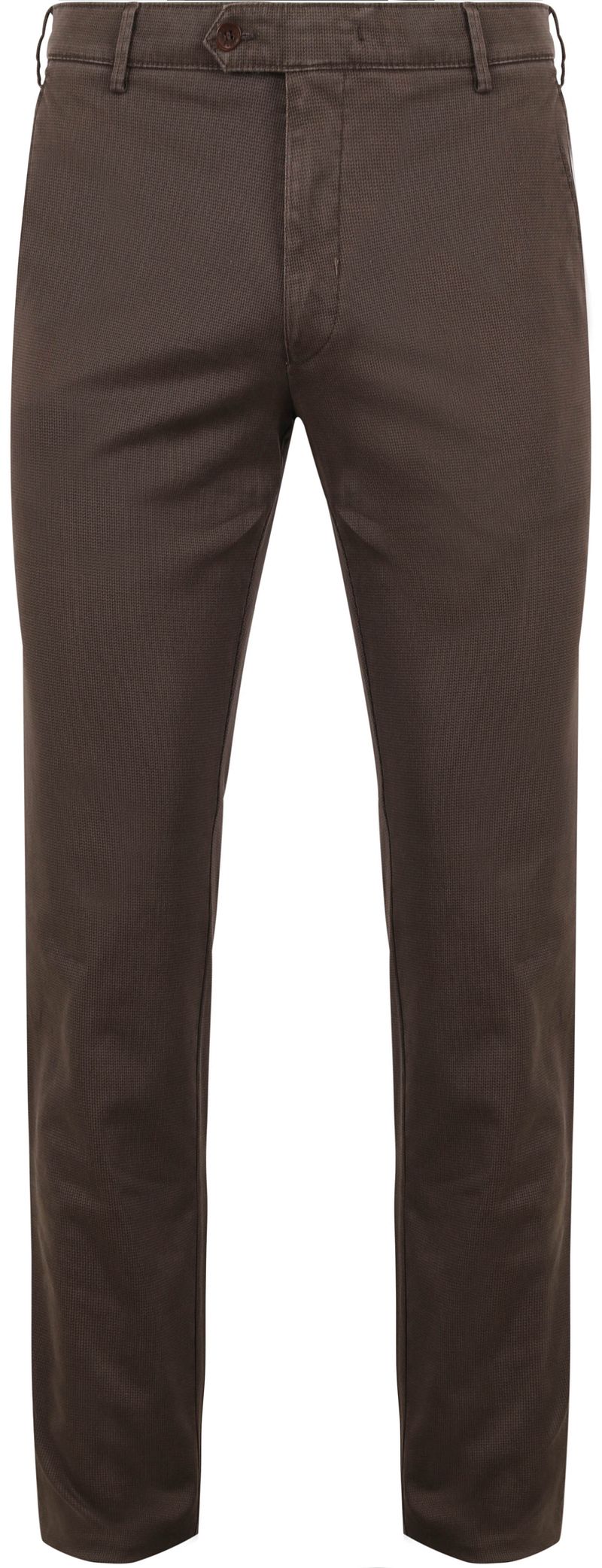 Meyer Chino Bonn Druck Taupe - Größe 27 von Meyer