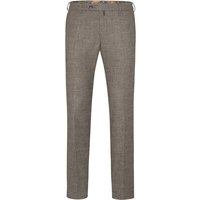 Meyer Flanellhose Bonn mit Check-Muster und Stretch, Modern Fit in 52 von Meyer