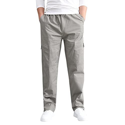 Freizeithose Herren Leicht Herrenhosen Lang Stretch Jeans Herren Leinenhose Braun Sommerhose Herren Leicht Leinen Herren Cargohose Lang Sommer Herren Jogginghose grösse Sporthose Herren Lang Leicht von Meytudock