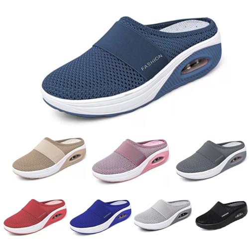 Mfhmom Damen Cushion Slip-On Diabetiker Orthopädische Bequem Leicht Gartenschuhe Plateau Atmungsaktive Schuhe Hallenschuhe Slip on Walking Flache Air Diabetiker Laufschuhe Schlupfschuhe Wanderschuhe Mfhmom Damen Cushion Slip-On Diabetiker Orthopädische Bequem Leicht Gartenschuhe Plateau Atmungsaktive Schuhe Hallenschuhe Slip on Walking Flache Air Diabetiker Laufschuhe Schlupfschuhe Wanderschuhe von Mfhmom