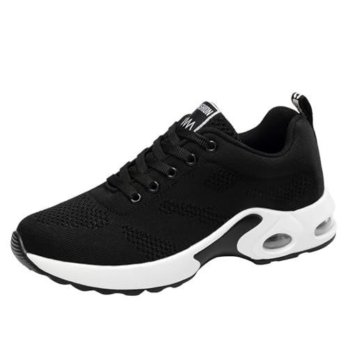 Mfhmom Damen Walking Schuhe Laufschuhe Sneaker rutschfeste Gummisohlen Dämpfung Luftkissen Bequeme atmungsaktive Leichte Atmungsaktiv Damen Gym Running Running Turnschuhe Sportschuhe Joggingschuhe von Mfhmom