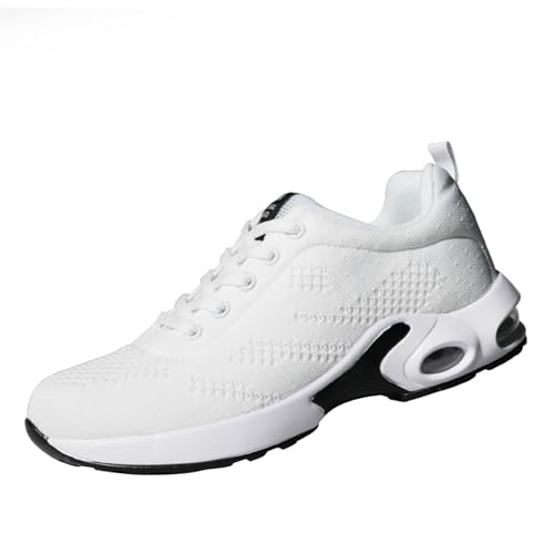 Mfhmom Damen Walking Schuhe Laufschuhe Sneaker rutschfeste Gummisohlen Dämpfung Luftkissen Bequeme atmungsaktive Leichte Atmungsaktiv Damen Gym Running Running Turnschuhe Sportschuhe Joggingschuhe von Mfhmom