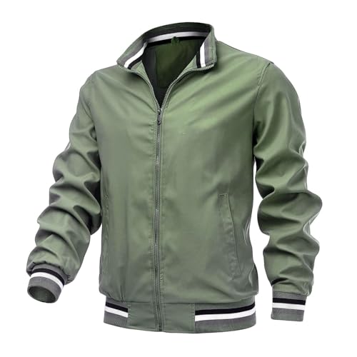 Mfhmom Herren Leicht Bomberjacke Dünne Blouson Jacke Freizeit Sommer Übergangsjacke Pilotenjacke Sommerjacken Lässig Sportlich Fliegerjacke Frühling Herbst Windbreaker Blouson mit Multi Taschen Mfhmom Herren Leicht Bomberjacke Dünne Blouson Jacke Freizeit Sommer Übergangsjacke Pilotenjacke Sommerjacken Lässig Sportlich Fliegerjacke Frühling Herbst Windbreaker Blouson mit Multi Taschen von Mfhmom