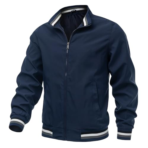 Mfhmom Herren Leicht Bomberjacke Dünne Blouson Jacke Freizeit Sommer Übergangsjacke Pilotenjacke Sommerjacken Lässig Sportlich Fliegerjacke Frühling Herbst Windbreaker Blouson mit Multi Taschen Mfhmom Herren Leicht Bomberjacke Dünne Blouson Jacke Freizeit Sommer Übergangsjacke Pilotenjacke Sommerjacken Lässig Sportlich Fliegerjacke Frühling Herbst Windbreaker Blouson mit Multi Taschen von Mfhmom