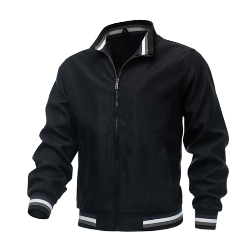 Mfhmom Herren Leicht Bomberjacke Dünne Blouson Jacke Freizeit Sommer Übergangsjacke Pilotenjacke Sommerjacken Lässig Sportlich Fliegerjacke Frühling Herbst Windbreaker Blouson mit Multi Taschen Mfhmom Herren Leicht Bomberjacke Dünne Blouson Jacke Freizeit Sommer Übergangsjacke Pilotenjacke Sommerjacken Lässig Sportlich Fliegerjacke Frühling Herbst Windbreaker Blouson mit Multi Taschen von Mfhmom