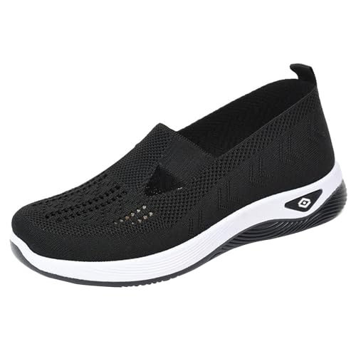 Mfhmom Orthopädische Schuhe Elegant und Bequem Damen Laufschuhe Turnschuhe Sportschuhe Sneaker Halbschuhe Sportschuhe Flache Joggingschuhe Gesundheitsschuhe Pflege Tennisschuhe Walkingschuhe Leichte von Mfhmom