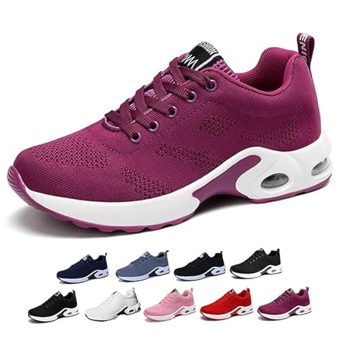 Mfhmom Orthopädische Sneaker Damen Diabetiker Schuhe Vermascht - Sommer Leicht Walkingschuhe Turnschuhe Atmungsaktive Lässige Komfort Laufschuhe Breite Fuß Trainer Bequeme Outdoor Sportschuhe von Mfhmom