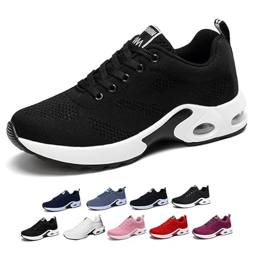 Mfhmom Orthopädische Sneaker Damen Diabetiker Schuhe Vermascht - Sommer Leicht Walkingschuhe Turnschuhe Atmungsaktive Lässige Komfort Laufschuhe Breite Fuß Trainer Bequeme Outdoor Sportschuhe von Mfhmom