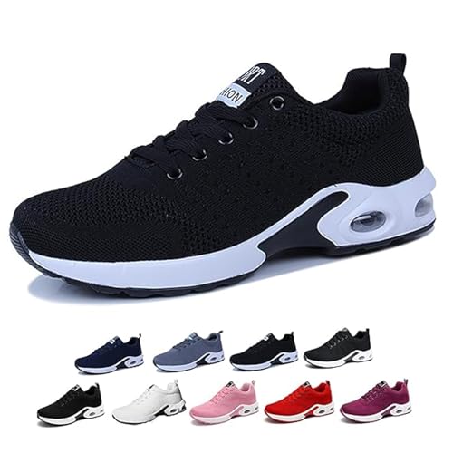 Mfhmom Orthopädische Sneaker Damen Diabetiker Schuhe Vermascht - Sommer Leicht Walkingschuhe Turnschuhe Atmungsaktive Lässige Komfort Laufschuhe Breite Fuß Trainer Bequeme Outdoor Sportschuhe von Mfhmom