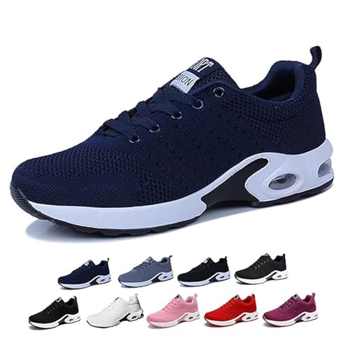Mfhmom Orthopädische Sneaker Damen Diabetiker Schuhe Vermascht - Sommer Leicht Walkingschuhe Turnschuhe Atmungsaktive Lässige Komfort Laufschuhe Breite Fuß Trainer Bequeme Outdoor Sportschuhe von Mfhmom