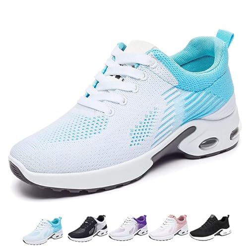 Mfhmom Orthopädische Sneaker Damen Diabetiker Schuhe Vermascht - Sommer Leicht Walkingschuhe Turnschuhe Atmungsaktive Lässige Komfort Laufschuhe Breite Fuß Trainer Bequeme Outdoor Sportschuhe von Mfhmom