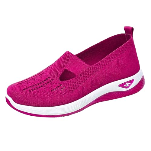 Mfhmom Warmsday-2 Orthopädische Schuhe Elegant und Bequem Damen Laufschuhe Turnschuhe Sportschuhe Sneaker Halbschuhe Sportschuhe Flache Joggingschuhe Gesundheitsschuhe Pflege Walkingschuhe Leichte von Mfhmom