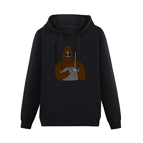 Long Sleeve Hooded Sweatshirt Sassy The Sasquatch Big LEZ Show Un Whatcha Talk Funny Ai07 Cotton Blend Hoody von Mgdk