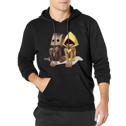 Sit Little Nightmares Game Shirt Loose Crewneck Men's Clothes Casual Men Pullover Hoody 3XL von Mgdk