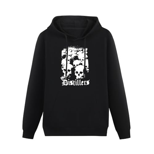 The Distillers Street Punk Rock Music Brody Dalle Punx Rancid Hoodies Long Sleeve Pullover Loose Hoody Sweatershirt L von Mgdk