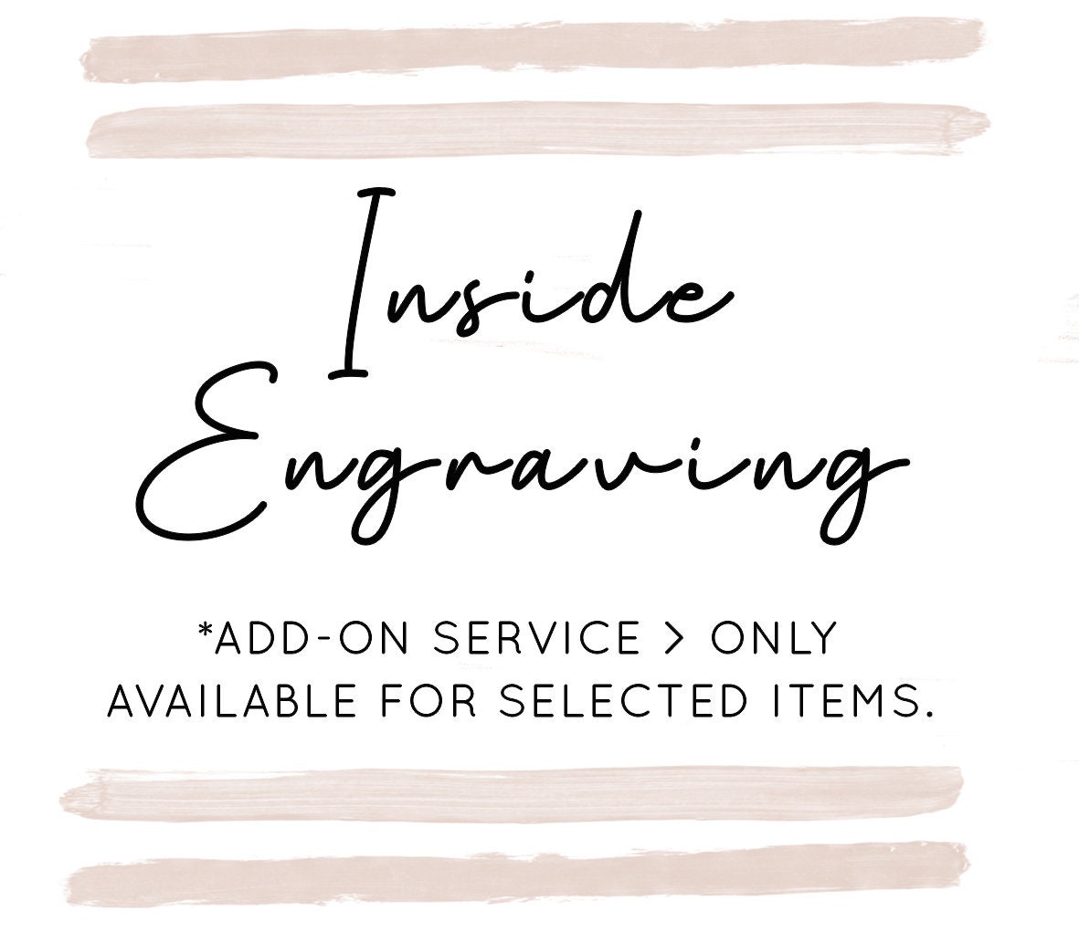 Add On - Innengravur Option | Versteckte Gravur Persönliche Nachricht Botschaft Doppelseitige Add On - Innengravur Option | Versteckte Gravur Persönliche Nachricht Botschaft Doppelseitige von MhohoAndCo
