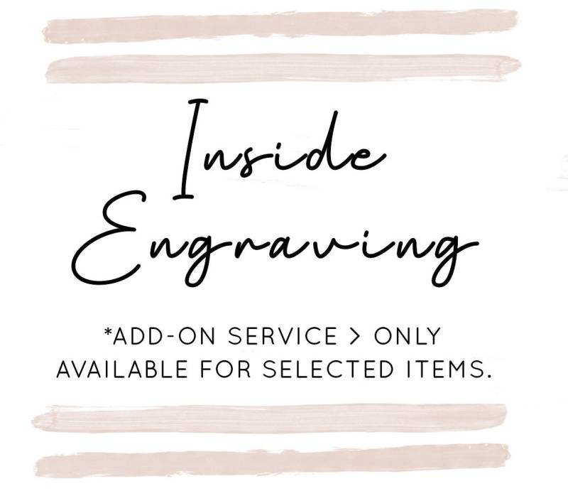 Add On - Innengravur Option | Versteckte Gravur Persönliche Nachricht Botschaft Doppelseitige Add On - Innengravur Option | Versteckte Gravur Persönliche Nachricht Botschaft Doppelseitige von MhohoAndCo