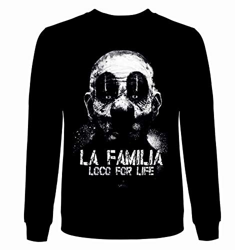 La Familia Original Loco for Life Prime Edition, Sweatshirt in der Modefarbe schwarz S-5XL (3XL) von Mi Barrio