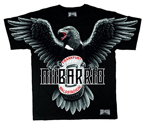 Mi Barrio Art Adler WALDSTADION Herren T-Shirt Waldstadion Forever, (ab XL fällt das Shirt 1 Nummer Größer aus) (XXXL) von Mi Barrio