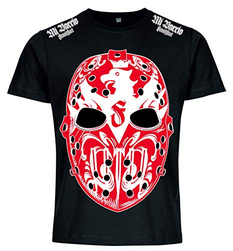 Mi Barrio Herren T-Shirt La Mask, schwarz (L) von Mi Barrio