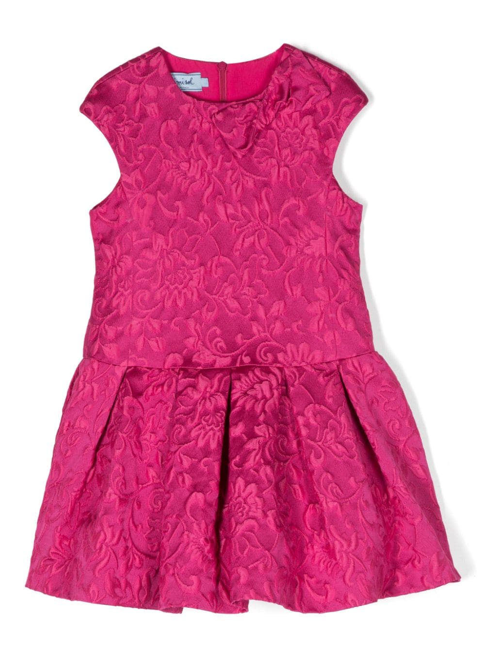 Mi Mi Sol Kleid mit Jacquardmuster - Rosa von Mi Mi Sol