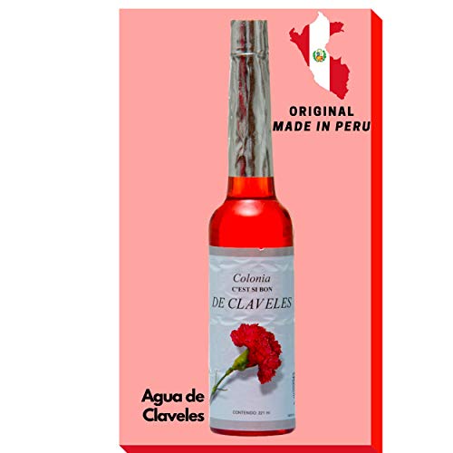 Agua de Claveles 221ml Spirit Florida Water - original Murray & Lanman aus Peru, für Mann und Frau. Ein Cologne-Duft: warm, süßlich, würzig, leicht scharf. Verscheidene Düfte. Große Auswahl. von Mi-Tierra