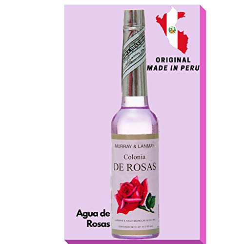 Agua de Rosas 221ml Spirit Florida Water - original Murray & Lanman aus Peru, für Mann und Frau. Ein Cologne-Duft: blumig, weich, sehr zart. Verscheidene Düfte. Große Auswahl. von Mi-Tierra