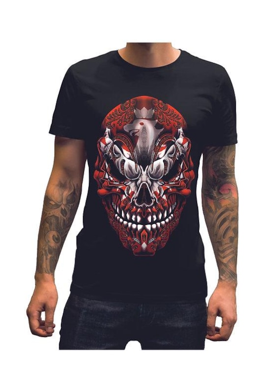 Mi Barrio Frankfurt T-Shirt Big Skull Next Generation Sale von MiBarrioLaFamilia