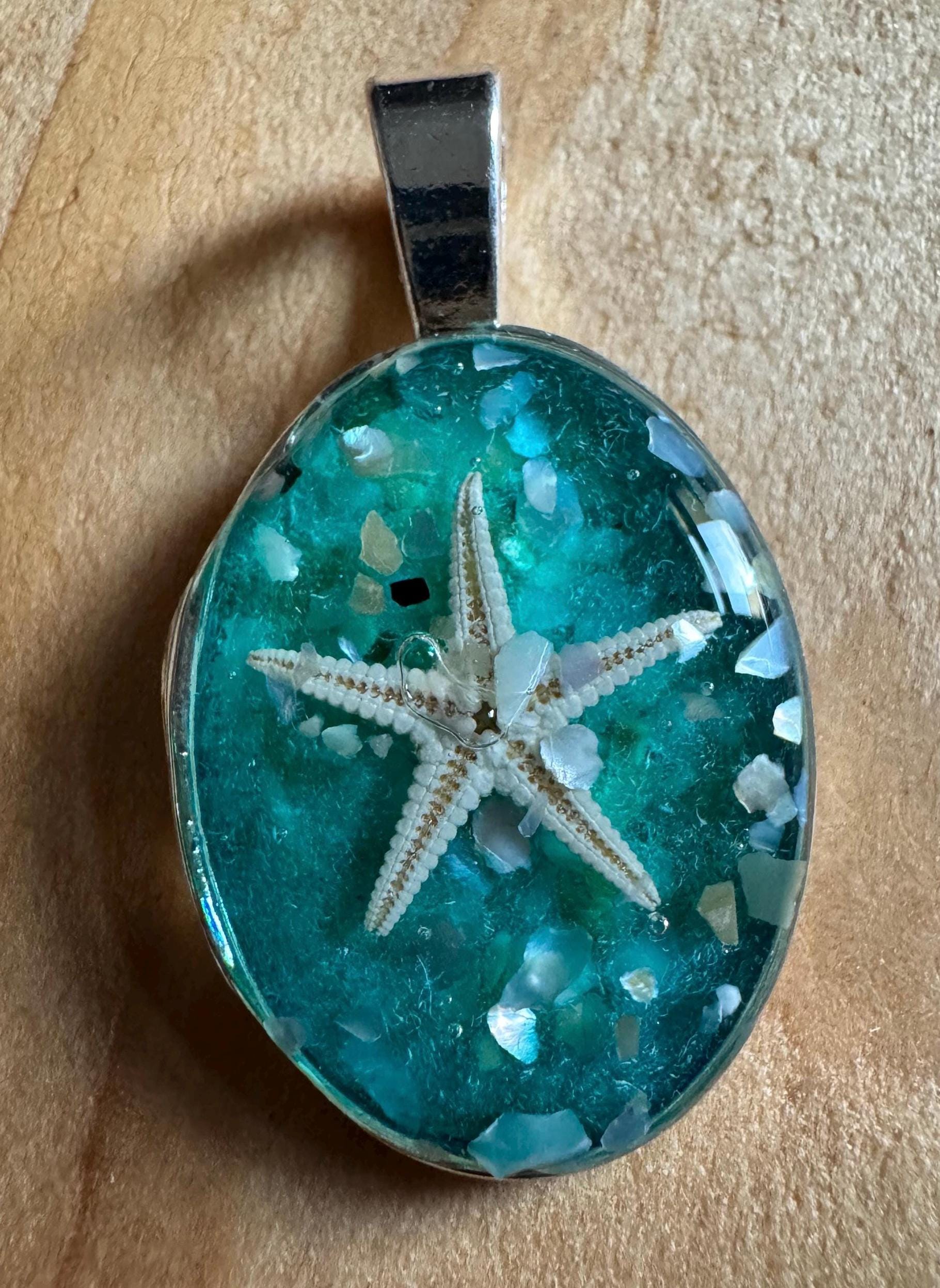 Seestern Mit Perlmutt in Resin von MiCastroDesign