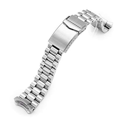 MiLTAT 22mm Schaftfräser Metall Uhrenarmband kompatibel mit Seiko 5 5kx srpd51 srpd71 srpe83 von MiLTAT