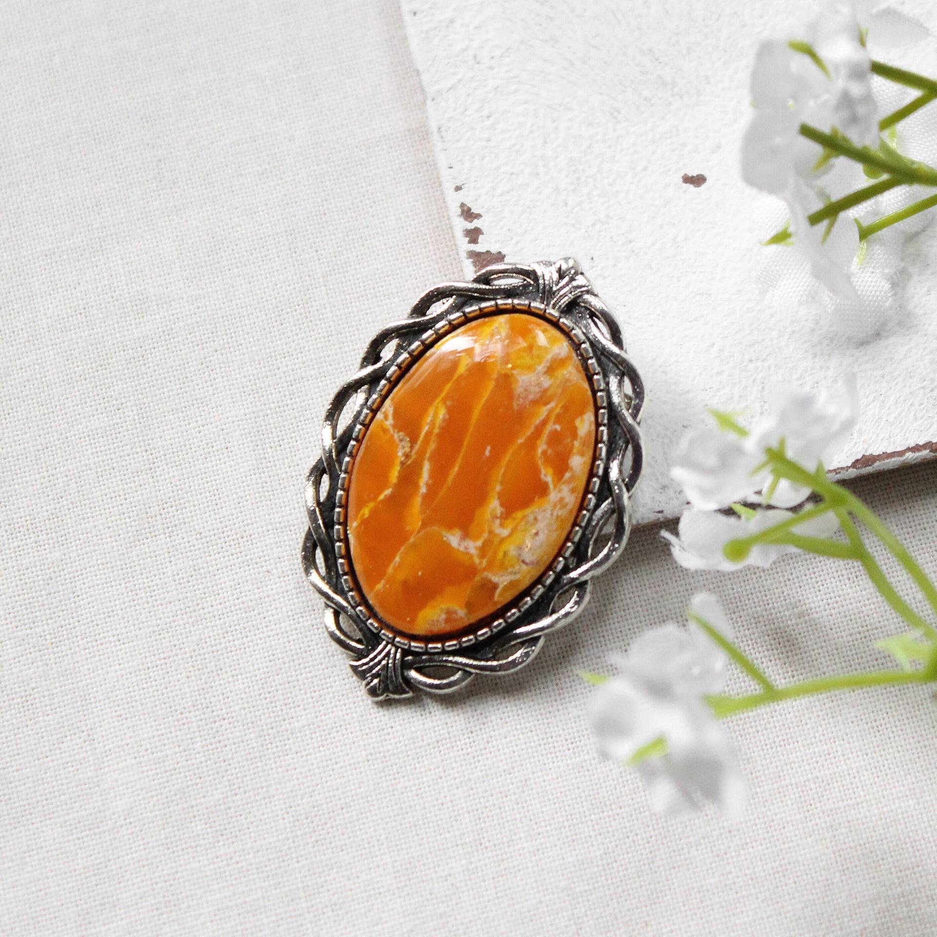 Brosche Mit Cabochon Aus Polymer Clay | Geschenke Für Frauen Freundin Schwester Mama Brosche Mit Cabochon Aus Polymer Clay | Geschenke Für Frauen Freundin Schwester Mama von MiMaKaefer