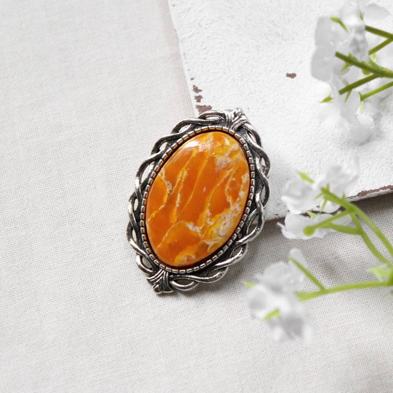 Brosche Mit Cabochon Aus Polymer Clay | Geschenke Für Frauen Freundin Schwester Mama Brosche Mit Cabochon Aus Polymer Clay | Geschenke Für Frauen Freundin Schwester Mama von MiMaKaefer