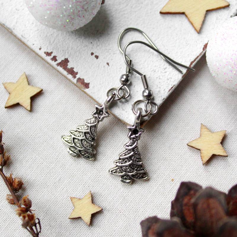 Weihnachtliche Ohrringe Weihnachtsbaum Ohrhänger | Ohrschmuck Weihnachten Weihnachtliche Ohrringe Weihnachtsbaum Ohrhänger | Ohrschmuck Weihnachten von MiMaKaefer
