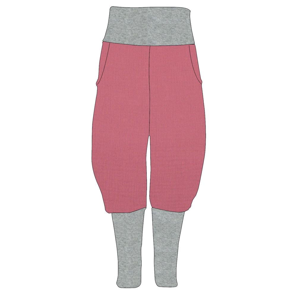 Damen Knickerbocker Musselin Rosa von MiMaMaeuschen